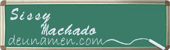 Sissy Machado Visitenkarte